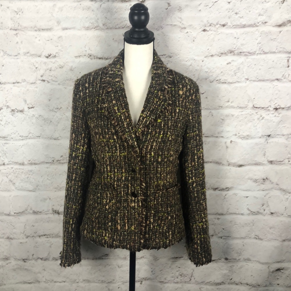 NWOT J. Jill Wool Blend Jacket Sz 6